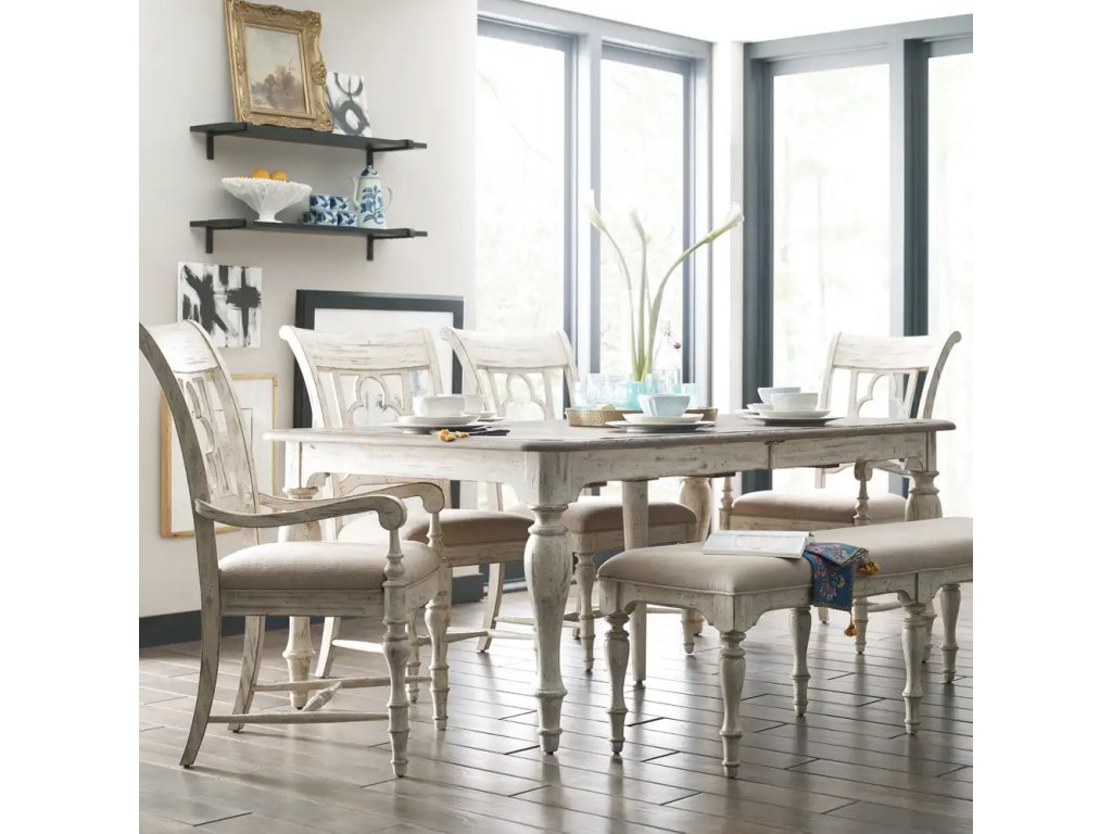 Weatherford Cornsilk Canterbury Table - image 1