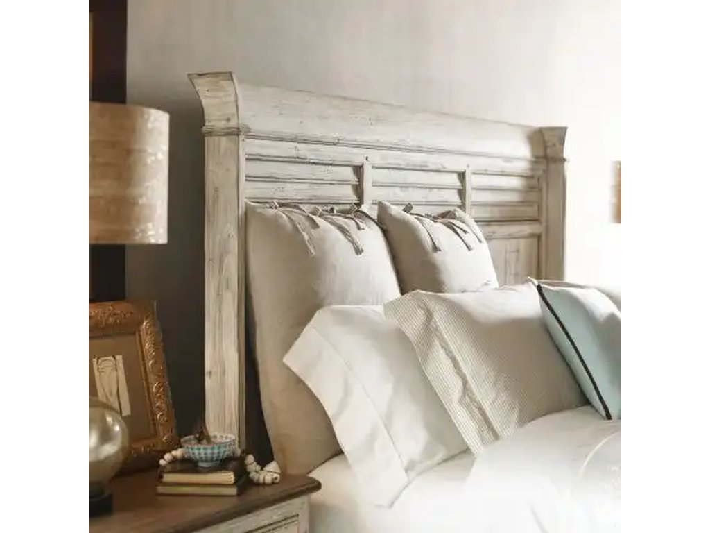 Weatherford King Cornsilk Shelter Bed - image 1
