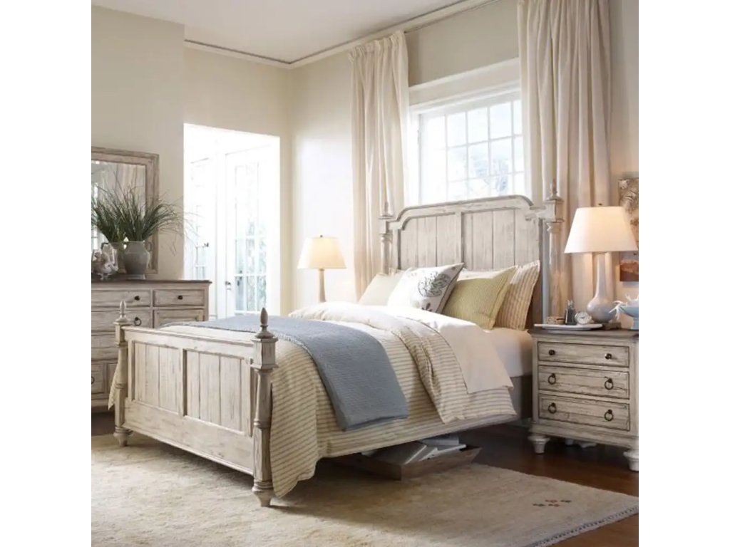 Weatherford Queen Cornsilk Westland Bed - image 1