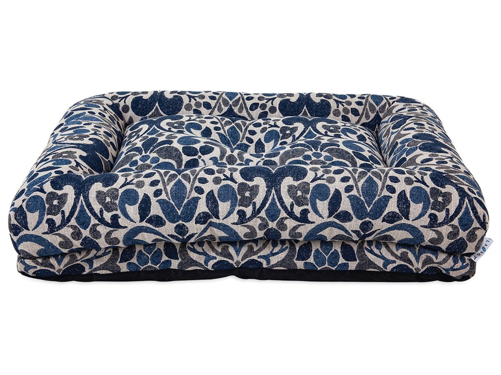 Rosie Lounger, Blue Jacquard - image 2