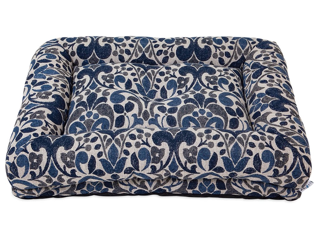 Rosie Lounger, Blue Jacquard - image 4