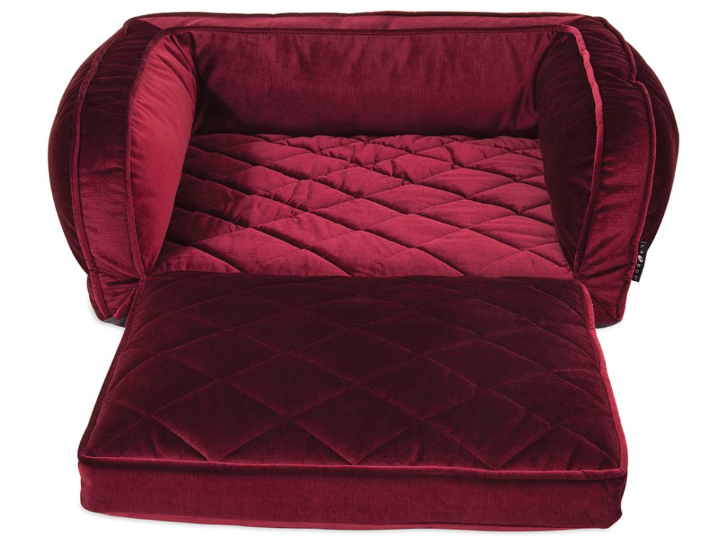 Duchess Fold Out Sofa, Merlot - image 4