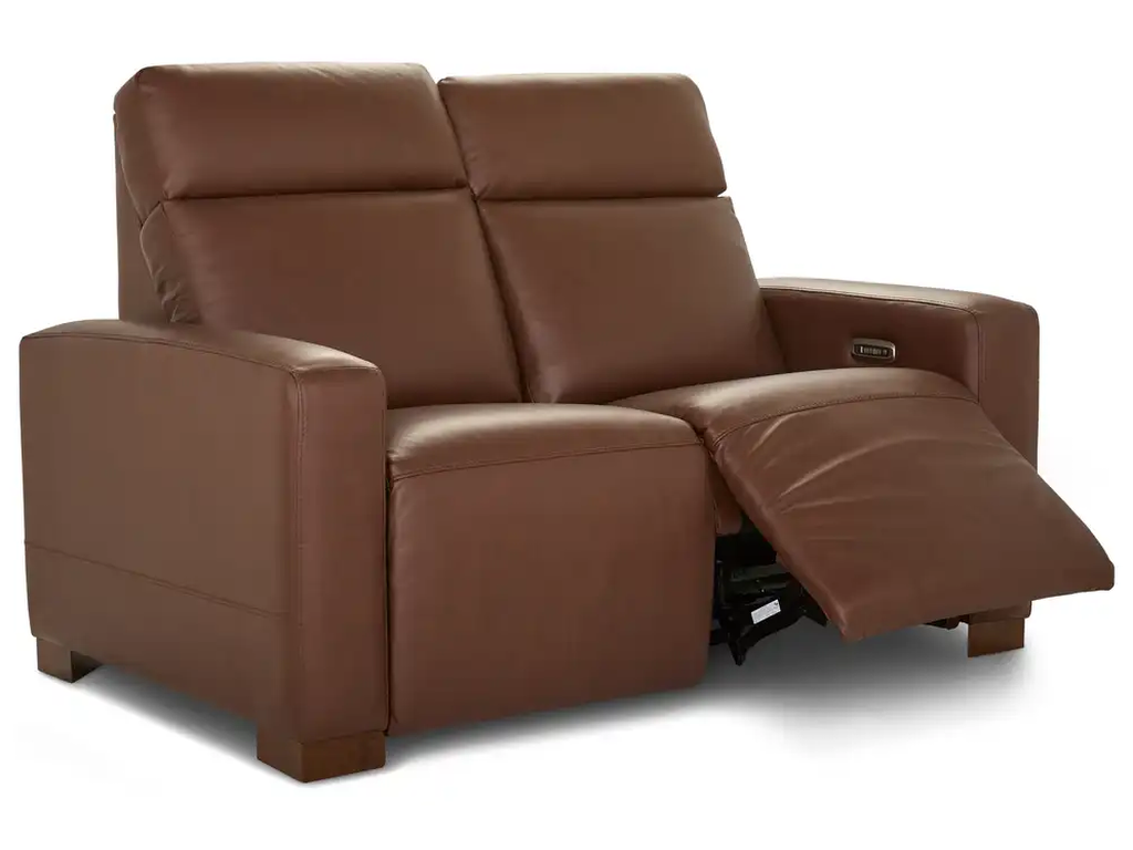 Acadia Power Reclining Loveseat w/ Headrest - image 4