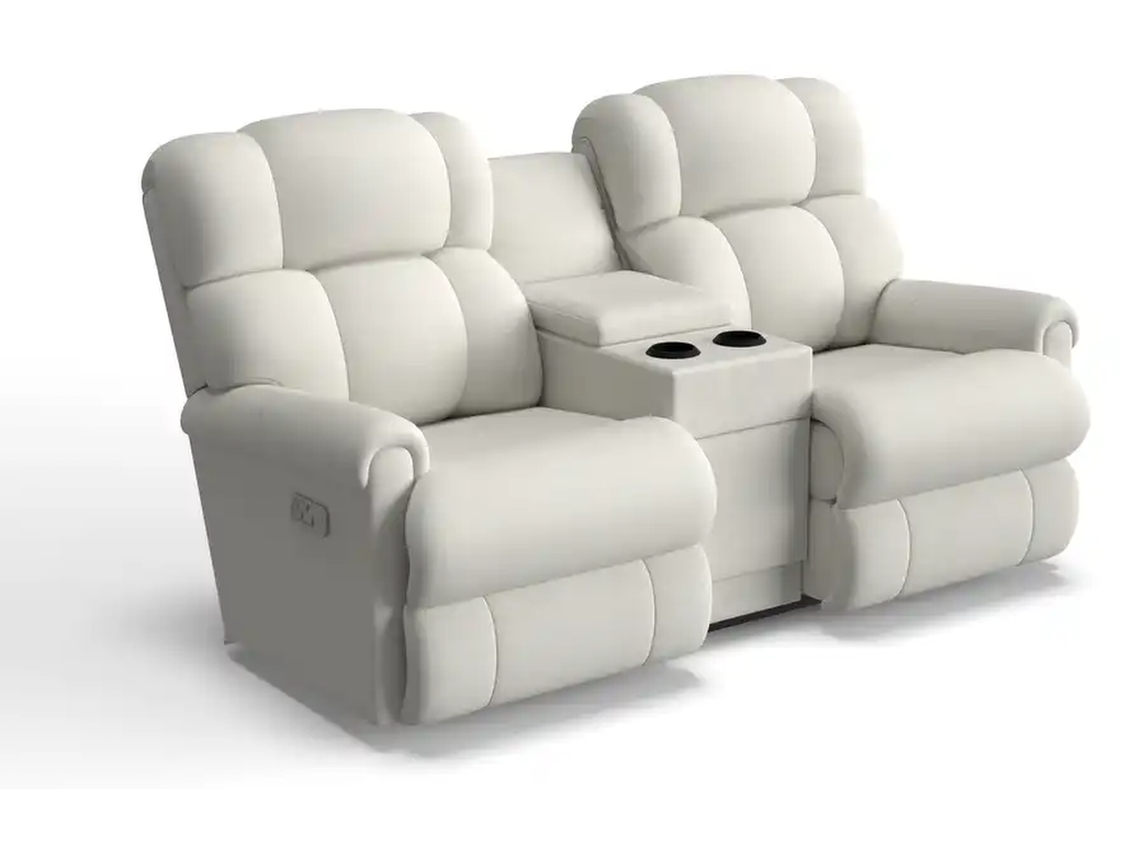 Pinnacle Power Wall Reclining Loveseat w/ Headrest & Console - main image