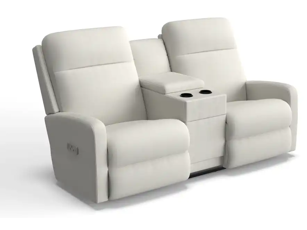 Finley Power Wall Reclining Loveseat w/ Headrest & Console - main image