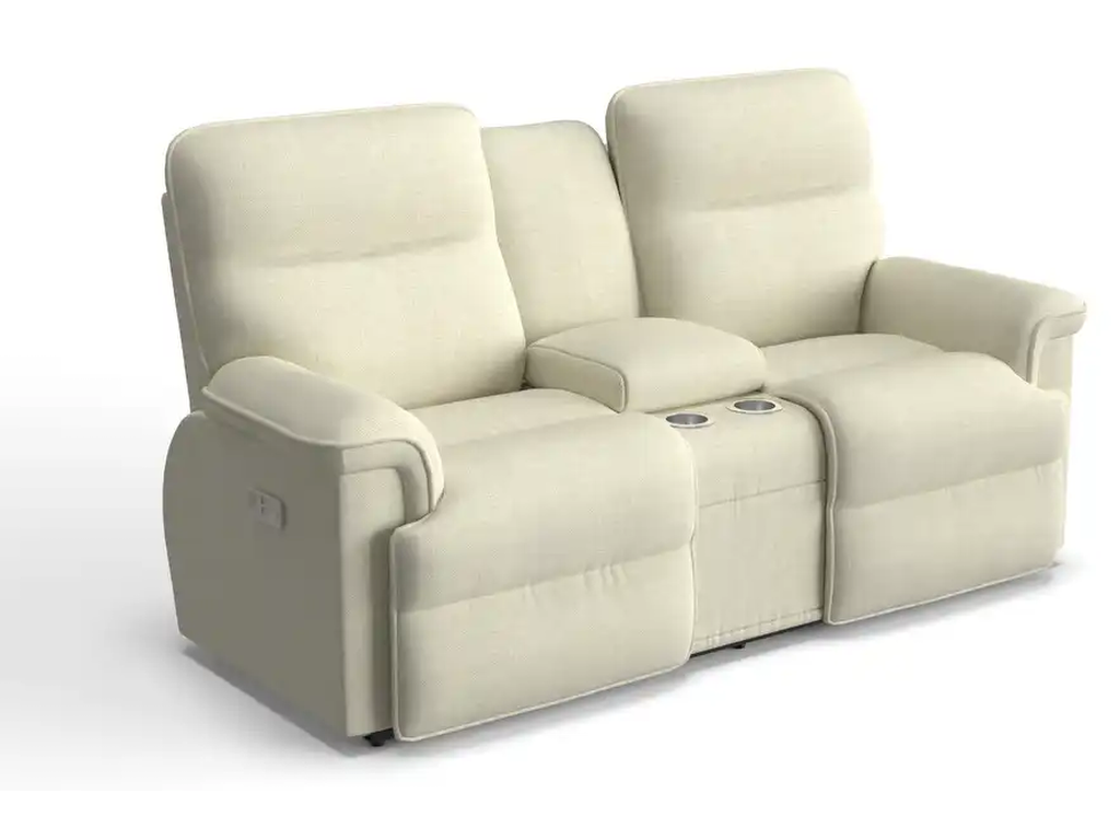 Jay Power Reclining Loveseat w/ Headrest & Console - main image