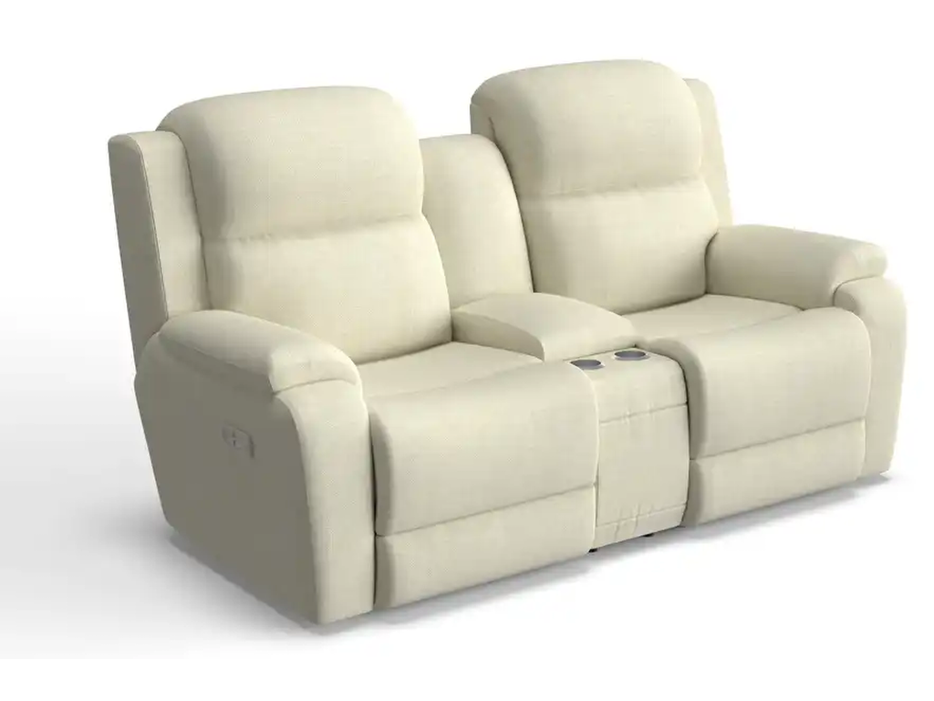 Dorian Power Reclining Loveseat w/ Headrest & Console - main image