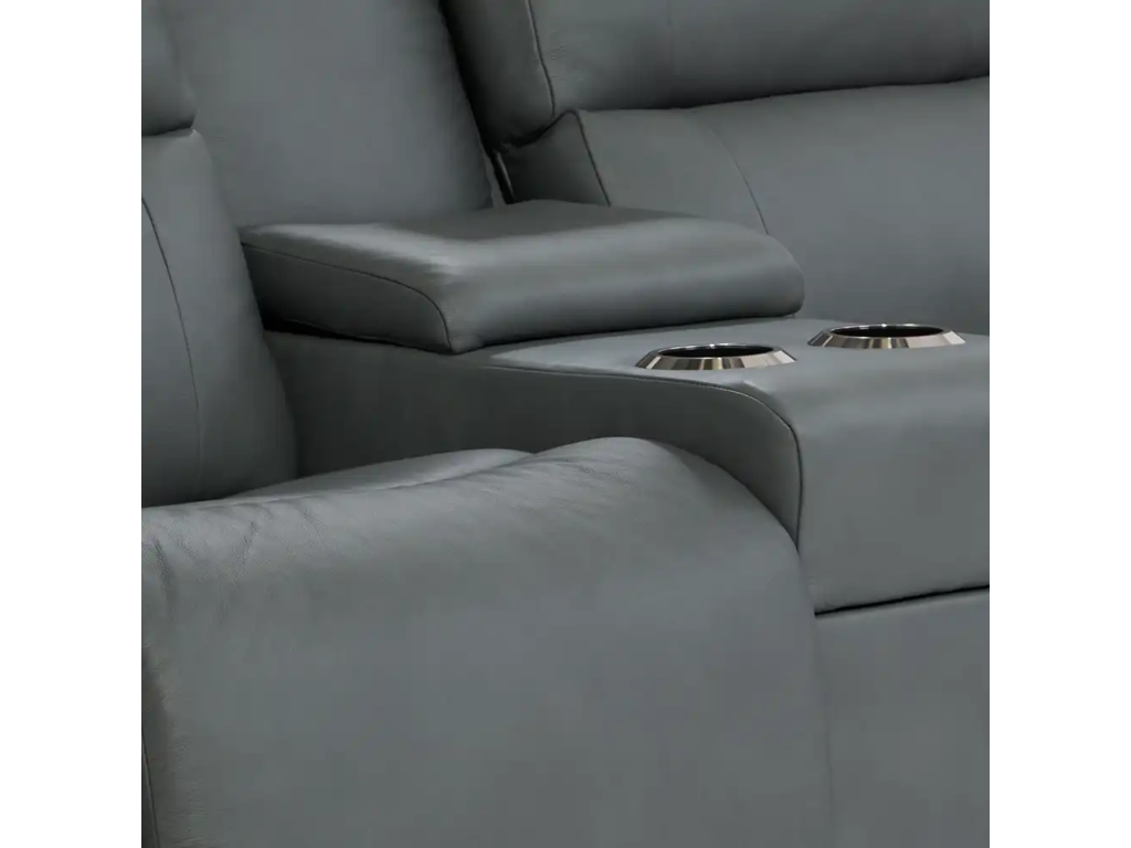 Apollo Power Reclining Loveseat w/ Headrest & Console - image 10