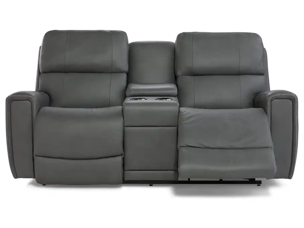 Apollo Power Reclining Loveseat w/ Headrest & Console - image 11