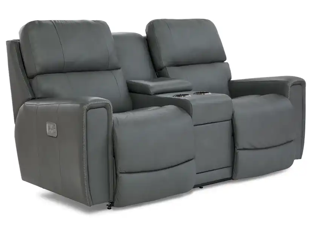 Apollo Power Reclining Loveseat w/ Headrest & Console - image 3