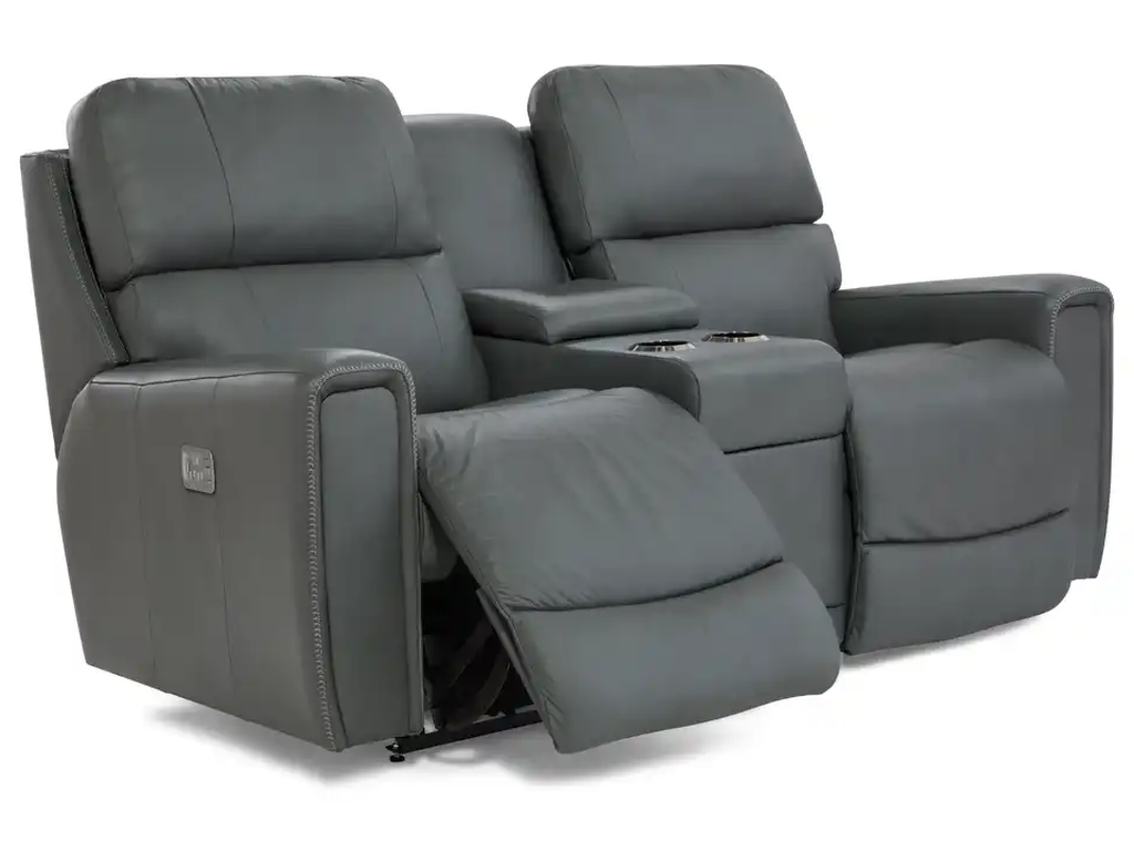Apollo Power Reclining Loveseat w/ Headrest & Console - image 4