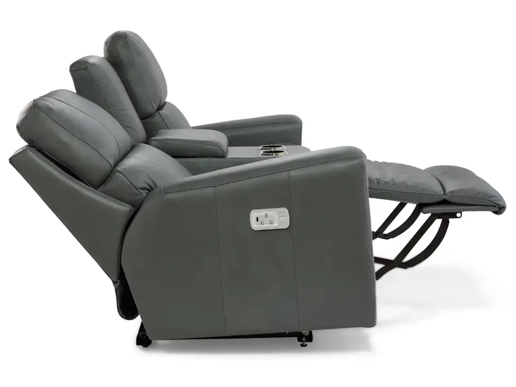 Apollo Power Reclining Loveseat w/ Headrest & Console - image 5