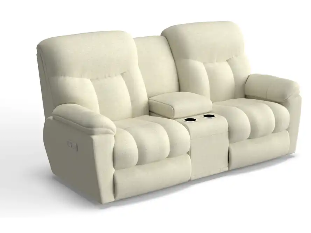Morrison Power Reclining Loveseat w/ Headrest & Console - main image