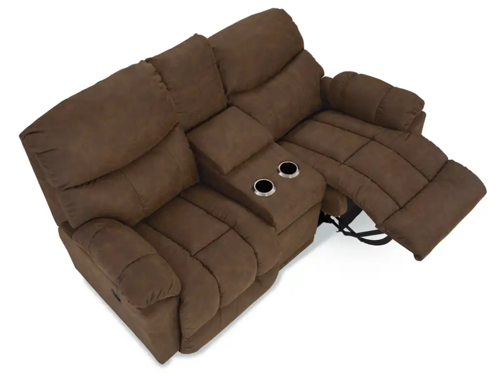 Morrison Power Reclining Loveseat w/ Headrest & Console - image 6