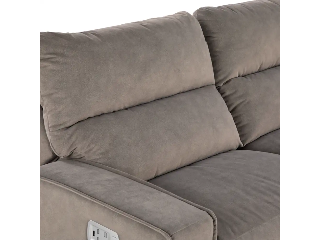 Maddox Power Reclining Sofa w/ Headrest & Lumbar - image 3