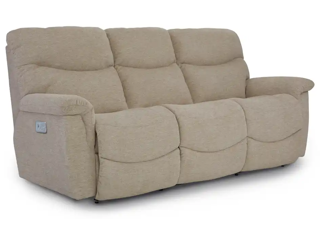 James Power Reclining Sofa w/ Headrest & Lumbar - image 3