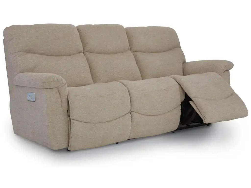 James Power Reclining Sofa w/ Headrest & Lumbar - image 4