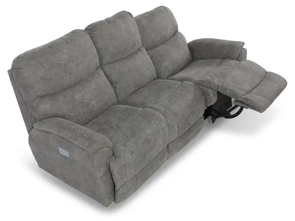 Trouper Power Reclining Sofa w/ Headrest & Lumbar - image 8