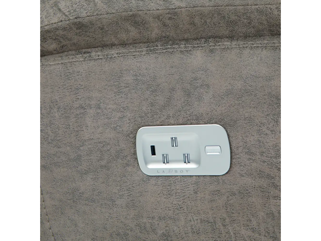 Trouper Power Reclining Sofa w/ Headrest & Lumbar - image 9