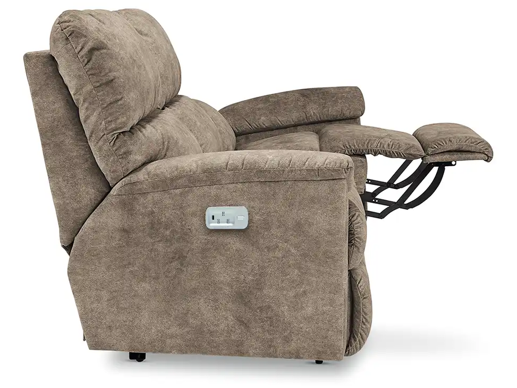 Brooks Power Reclining Sofa w/ Headrest & Lumbar - image 7