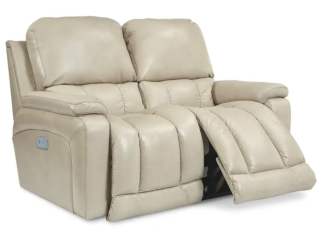 Greyson Power Reclining Loveseat w/ Headrest & Lumbar - image 4
