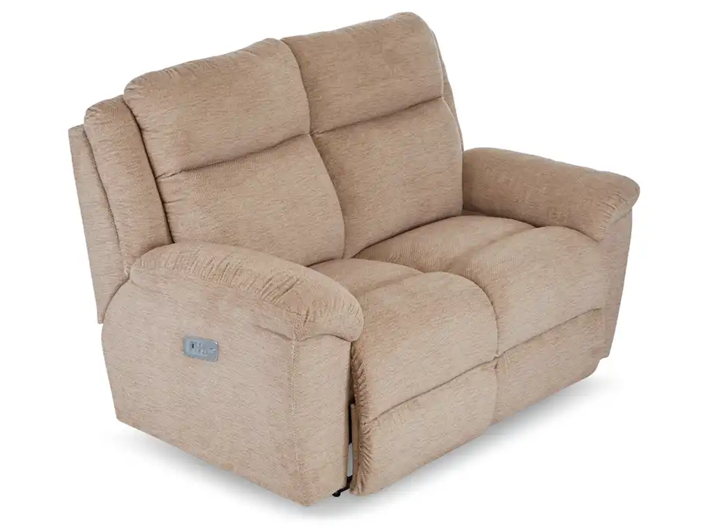 Joel Power Reclining Loveseat w/ Headrest & Lumbar - image 7