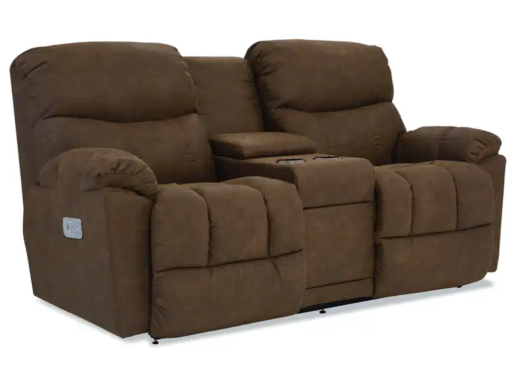 Morrison Power Reclining Loveseat w/ Headrest, Lumbar & Console - image 2