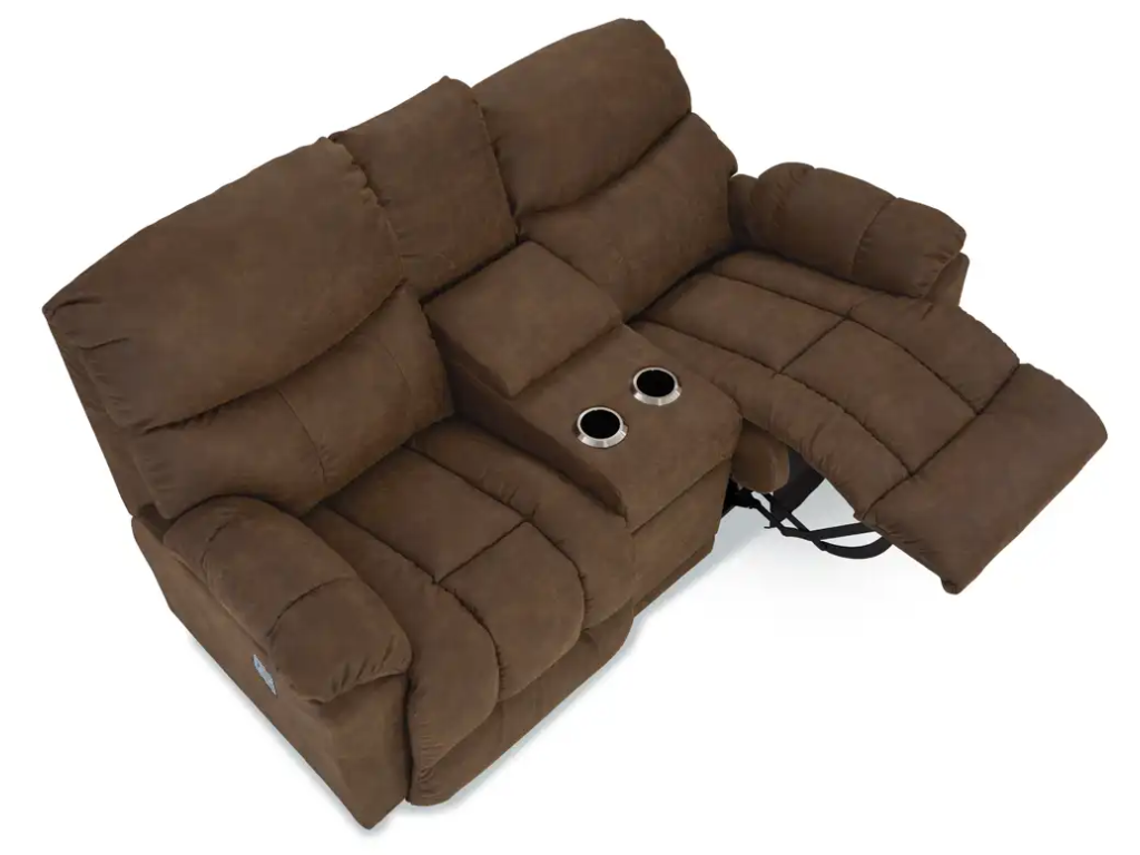 Morrison Power Reclining Loveseat w/ Headrest, Lumbar & Console - image 6