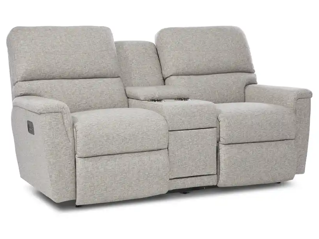 Ava Power Reclining Sofa w/ Console Headrest & Lumbar - image 2