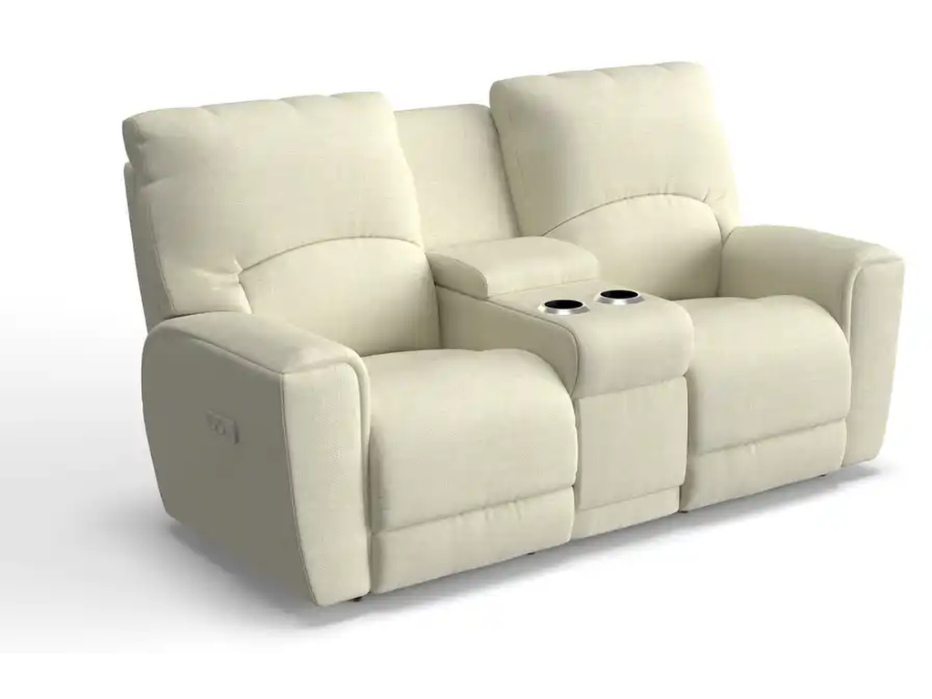Cassian Power Reclining Loveseat w/ Headrest, Lumbar & Console - main image
