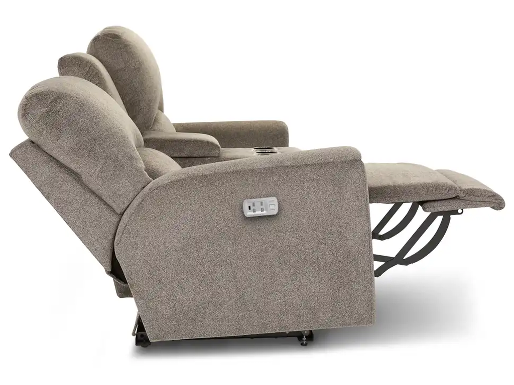 Cassian Power Reclining Loveseat w/ Headrest, Lumbar & Console - image 6