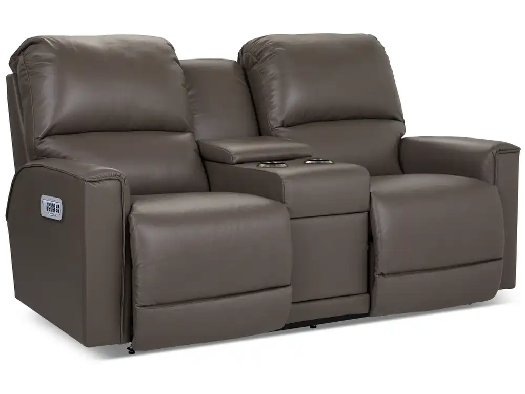 Cade Power Reclining Loveseat w/ Headrest, Lumbar & Console - image 2