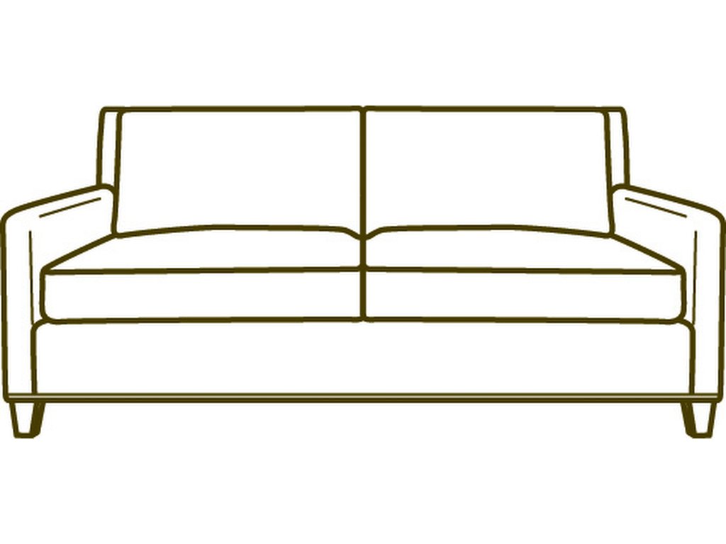 Leather Queen Sleeper Sofa - image 2