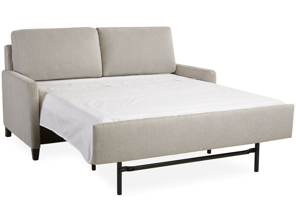 Leather Queen Sleeper Sofa - image 1