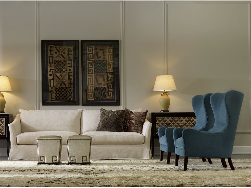 Leather Bongo Ottoman - image 5