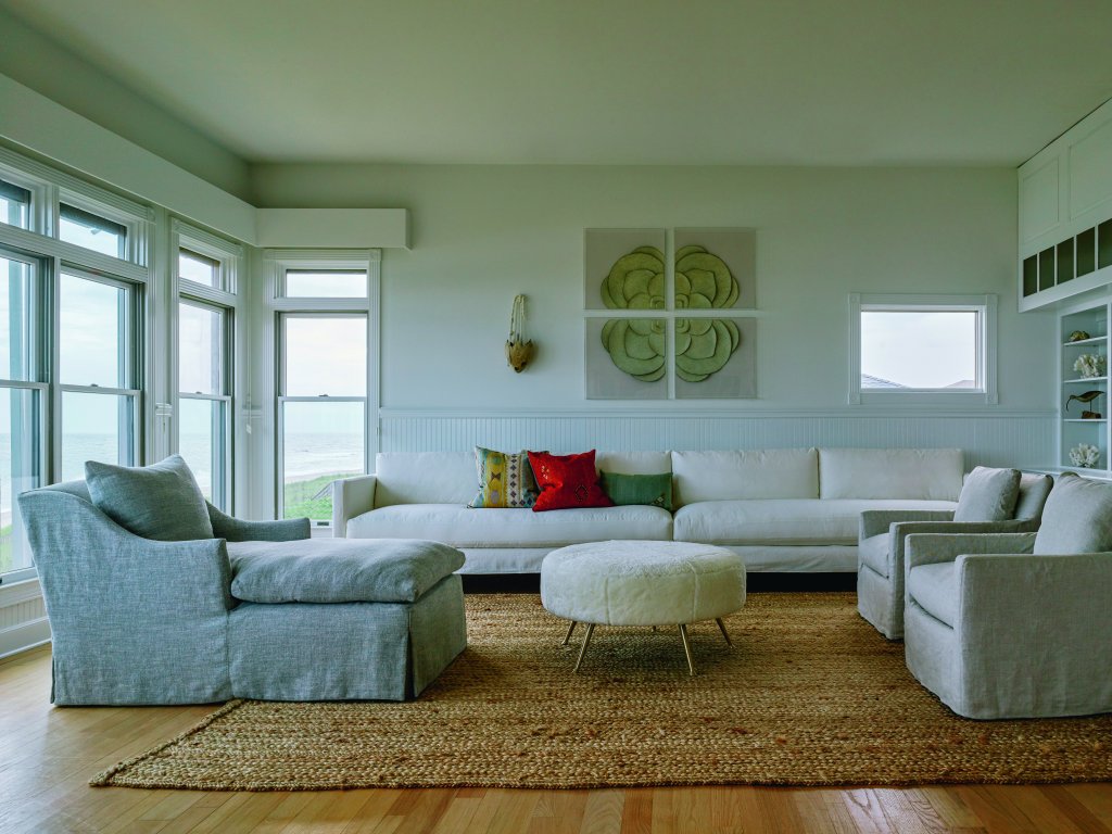 Slipcovered Chaise - image 1