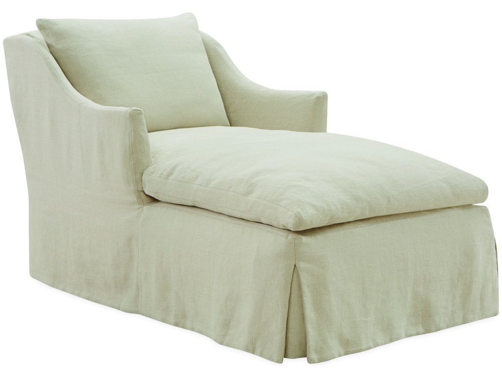 Slipcovered Chaise - image 5