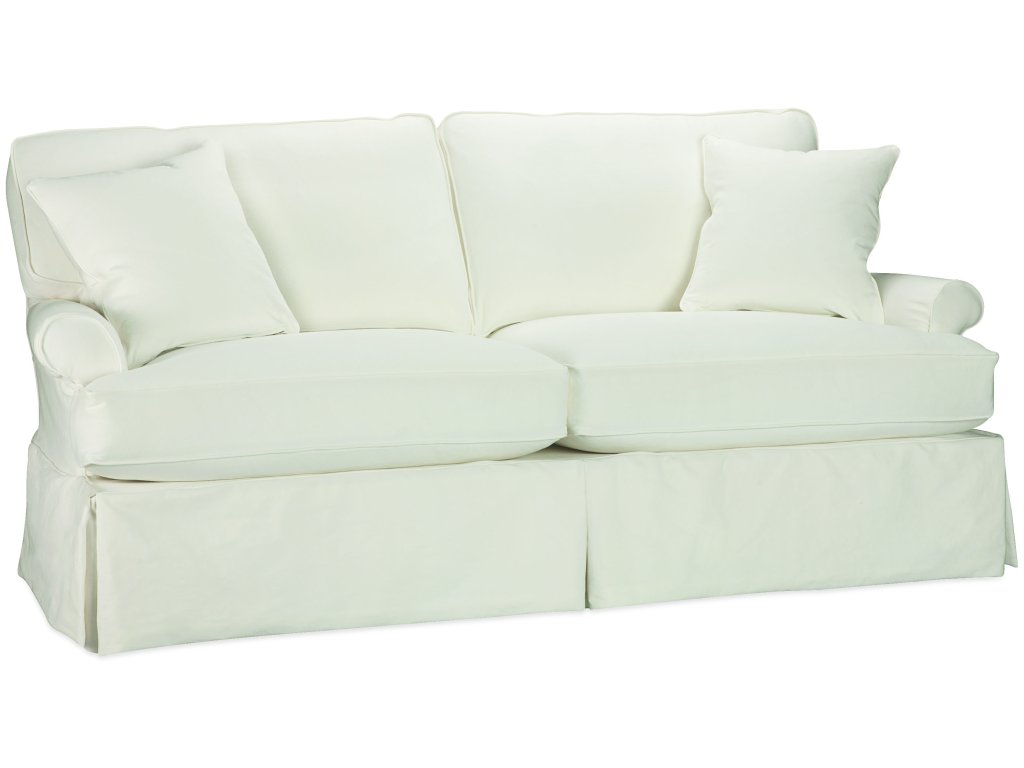 Slipcovered Full Sleeper Sofa - main image
