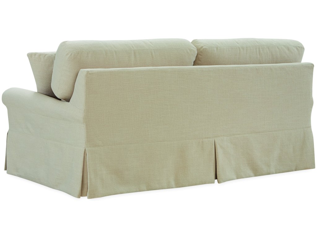 Slipcovered Full Sleeper Sofa - image 1