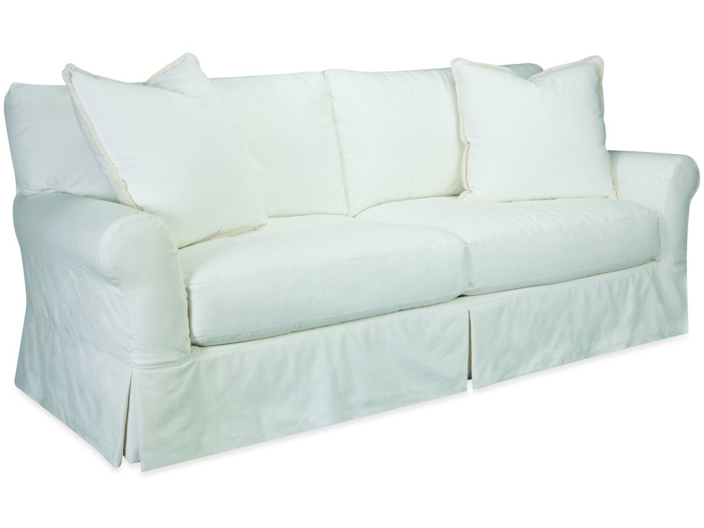 Slipcovered Queen Sleeper Sofa - main image