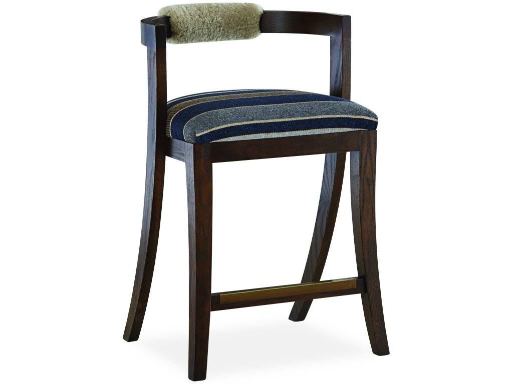 Leather Counter Stool - image 1