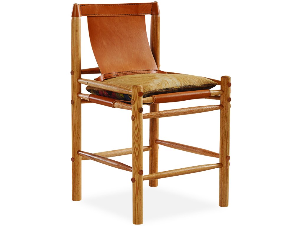 Leather Bar Stool - image 1
