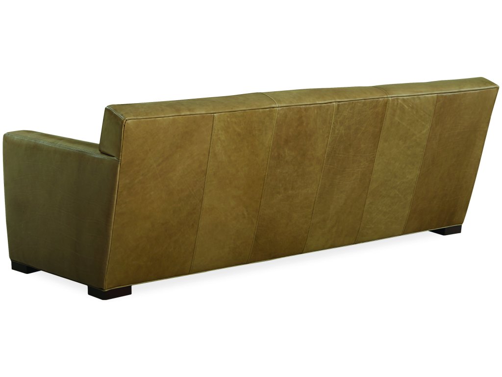 Leather Queen Sleeper Sofa - image 1