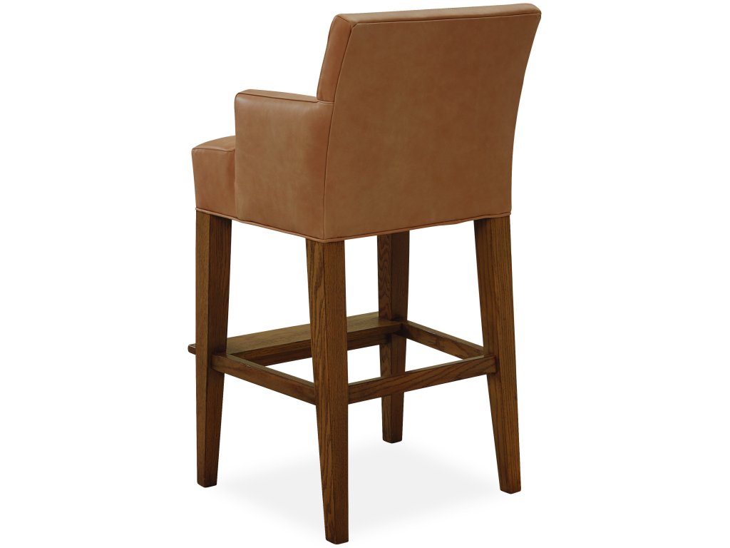 Leather Bar Stool - image 1