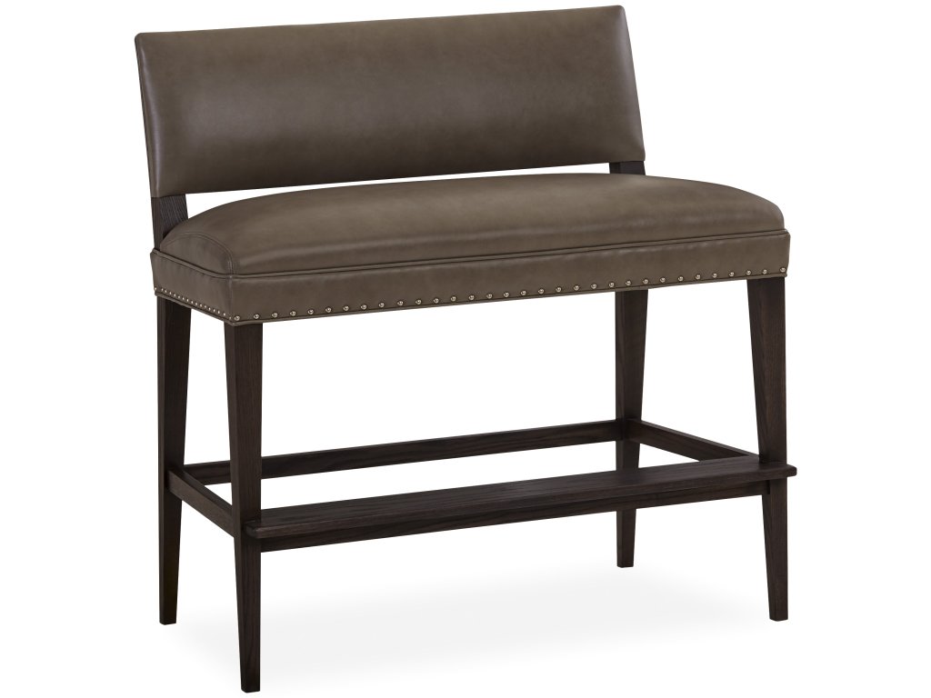 Leather Bar Bench - main image