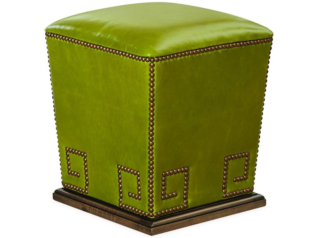 Leather Bongo Ottoman - main image