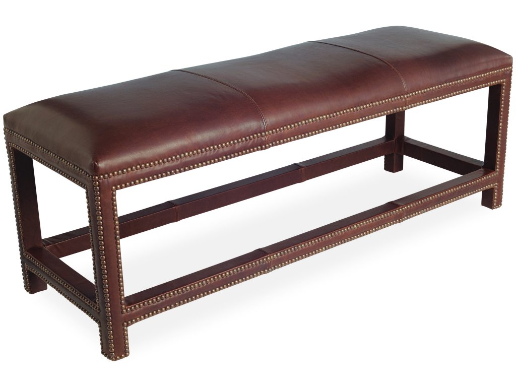 Leather Bench - image 1