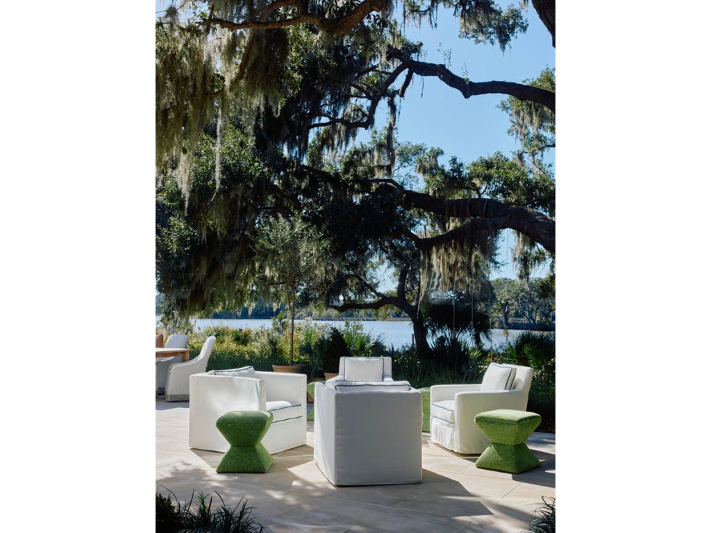 Hamilton Outdoor Ottoman - image 9