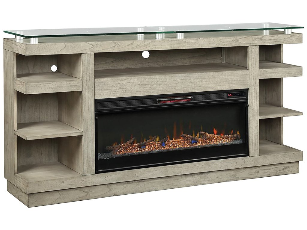 Celino 74" Fireplace TV Stand - image 4