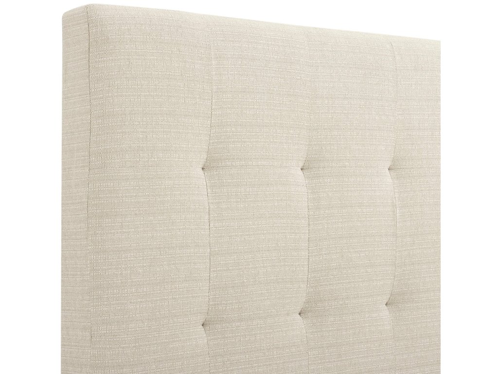 Bridger Upholstered Tufted Panel Bed Beige - image 7